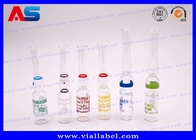 Υψηλή διαπερατότητας Hyaluronic όξινη λύση μπουκαλιών γυαλιού φιαλλιδίων διαφανής