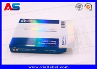 Προσαρμοσμένη συσκευασία Χάρτινο κουτί για τη διατήρηση 10 × 2 ml Ampoules Of Metoclopramide Injection Flask