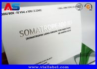Κιβώτιο χαπιών συνήθειας ταμπλετών Bodybuilding Hcg Somatropin/κιβώτιο χαρτοκιβωτίων ιατρικής