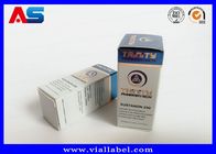 Υψηλής ποιότητας Μονάδωση Μικρά κουτιά για φιαλίδια Γαλάζιο κουτί Φαρμακευτική συσκευασία Αναβολικό πεπτίδιο 10ml κουτιά φιαλίδια