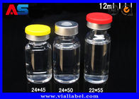 Σαφή μπουκάλια 10ml φιαλίδια 24mm πλάτος 45mm λίγου γυαλιού ψηλή χρήση για τη ΒΙΟ δοκιμή