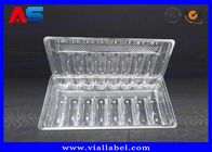 Πλαστική συσκευασία φουσκαλών φιαλιδίων γυαλιού Somatropin Hcg 2ml 3ml 10ml