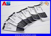 Αυτοκόλλητα πεπτίδια BPC Glass Vial Labels Printing Of 2ml Vial / 10ml Vial bottle φαρμακείο