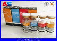Φαρμακευτικές ετικέτες 25x60mm ISO μπουκαλιών Cypionate τεστοστερόνης επικυρωμένος