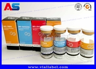 Φαρμακευτικές ετικέτες 25x60mm ISO μπουκαλιών Cypionate τεστοστερόνης επικυρωμένος