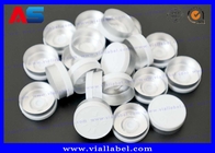 10 ml γυάλινα μπουκάλια ένεσης φιαλίδιο Flip Off Caps 20mm πλαστικό αλουμίνιο υλικό προσαρμοσμένα καπάκια
