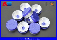 10 ml γυάλινα μπουκάλια ένεσης φιαλίδιο Flip Off Caps 20mm πλαστικό αλουμίνιο υλικό προσαρμοσμένα καπάκια
