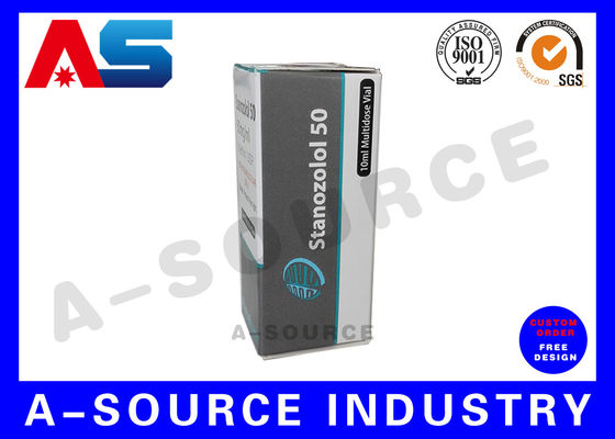 Προσαρμοσμένο κουτί αποθήκευσης φιαλιδίων ολογράμματος Εκτύπωση κουτιών φιαλιδίων 10ml και συσκευασία / μικρά κουτιά συσκευασίας