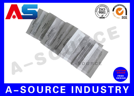 Ετικέτες Βινυλίου Εκτύπωση Φαρμακευτικής Εκτύπωσης Πεπτιδίου Προπιονικού για φιαλίδια 2 ml