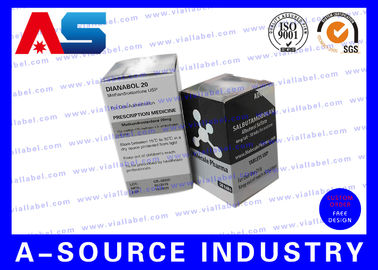 Κιβώτια Muscle Growth Hexahydrobenzylcarbonate, προφορικό κιβώτιο φιαλιδίων εκτύπωσης 10ml ολογραμμάτων χαπιών χαρτονιού μπουκαλιών ιατρικής