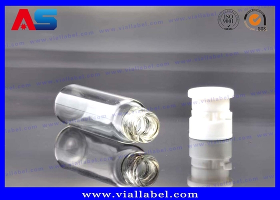 Ελαιόλαδα ομορφιάς 2ml 3ml 5ml 10ml Κλειδώστε το Πάνω Μικρά γυάλινα φιαλίδια με ξεριζώσιμο καπάκι εύκολη σύρση