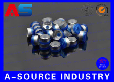 10 ml Χημεία Φαρμακευτικά φιαλίδια 20 mm Γαλάζια Flip Top Caps Έγκριση ISO 9001
