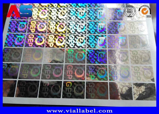 Ασφάλεια Honeycomb Hologram Sticker Εκτύπωση για την καταπολέμηση της παραχάραξης με κωδικό ασφαλείας