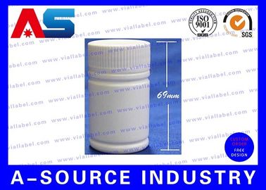 Πλαστικά μπουκάλια χαπιών ιατρικής 50ml 69mm ψηλά 38mm ευρέα πλαστικά εμπορευματοκιβώτια χαπιών