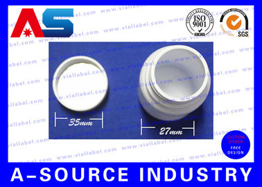 60 ml PE κάψουλες πλαστικών μπουκαλιών χάπια 70mm * 27mm με προστασία ευαίσθητη σφραγίδα πλαστικές φιάλες φαρμάκων