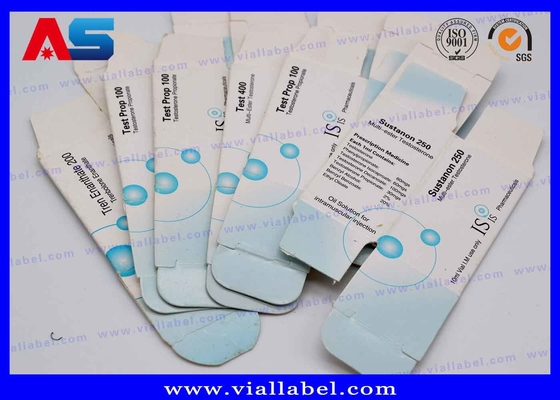 Λάμψη / Matt Bio Custom 10mL Φιαλίδιο Κουτί Καρτόνι Κουτί Μετακίνησης Για Εργαστηριακά Τεστ Κουτί για φιαλίδια