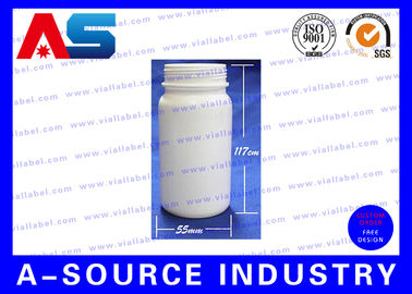 200 ml HDPE δοχείο για ιατρικά χάπια κενά μπουκάλια για χάπια / βιταμίνες μπουκάλια για φάρμακα πλαστικά μπουκάλια