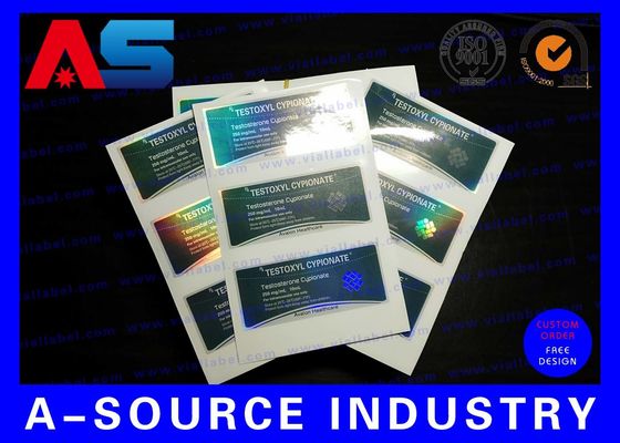 Ματ Φινίρισμα Αδιάβροχα Πλαστικά Αυτοκόλλητα Ετικέτες Φαρμακείου για πεπτίδια / Tirz