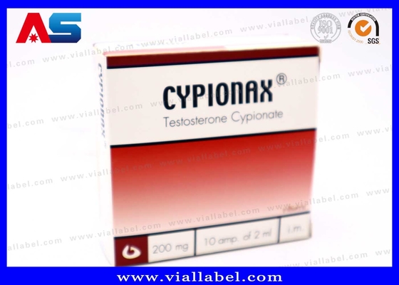 CMYK φαρμακευτική συσκευασία για 10 φαρμακεία 1 ml φαρμακείο χαρτιού και πλαστικό δίσκο