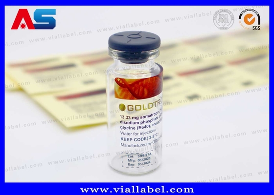 Διαφανή αυτοκόλλητα για φιαλίδια 10 ml Τυπωμένα κατά παραγγελία Made in China Διαφανή ετικέτες για φιαλίδια 10 ml Αδιάβροχα