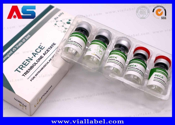 10 ml Φιαλίδια για φαρμακευτική συσκευασία Ολογραφική εκτύπωση Περιβαλλοντικά φιλική άμεση πώληση Προσαρμόσιμη ταχεία παράδοση