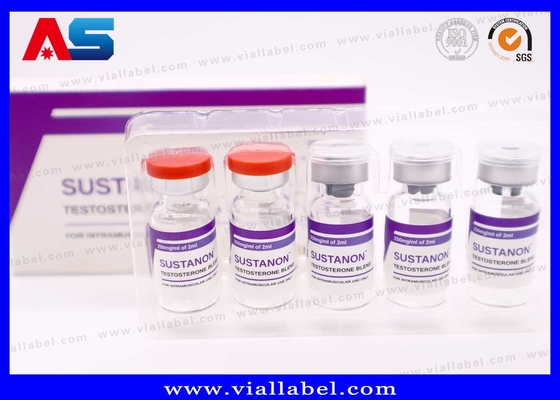 10 ml Ετικέτες φιαλιδίων Κατασκευασμένες από υδατοασθενή λευκή μαργαριταρένια ταινία ισχυρή συγκόλληση Φαρμακευτικό Custom Design