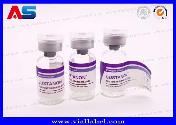 10 ml Ετικέτες φιαλιδίων Κατασκευασμένες από υδατοασθενή λευκή μαργαριταρένια ταινία ισχυρή συγκόλληση Φαρμακευτικό Custom Design