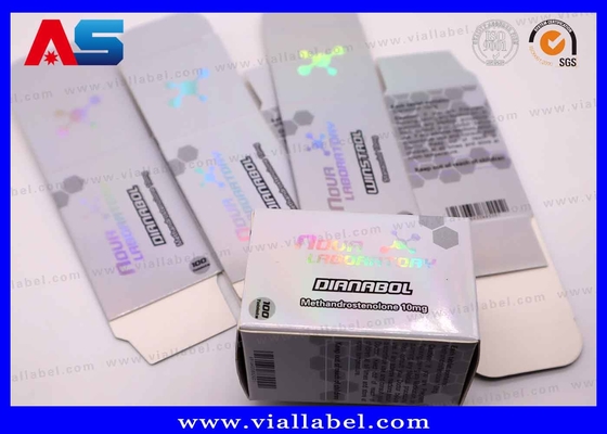 Πρωταθλήματα 10ml φιαλίδιο κουτί με ολογραφικά χαρακτηριστικά ασφαλείας Ασφαλής φαρμακευτική συσκευασία ∙ ISO 9001 & FSC πιστοποιημένο, 12+ χρόνια παγκόσμια εμπειρία εξαγωγής