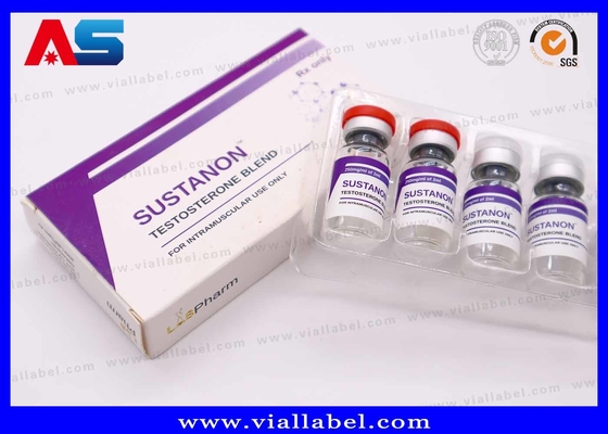 LabPharma Φαρμακευτικό Τυπωμένο 10 ml χαρτό κουτί και ετικέτα μπουκαλιού με συσκευασία φιαλιδίου