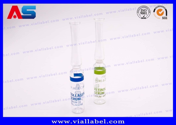 Πρωταθλήτρια 1ml Ampoule. Προσαρμοσμένη εκτύπωση. Φαρμακευτική και καλλυντική ποιότητα.