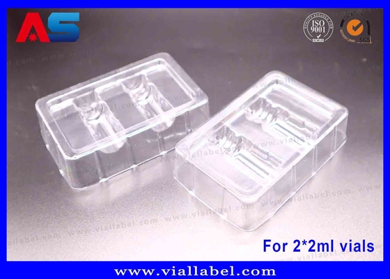 2 ml μπουκάλι Blister Trays για Tirzepatide / Hcg Package Blisters 50um πάχος Διαφανείς δίσκοι