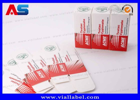 Εκτύπωση κουτιών φιαλιδίων ACE Pharmaceutical 10ml για πεπτίδια απώλειας βάρους Sema, Reta, Tirze