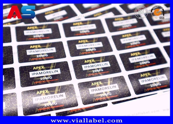 Ετικέτες μικρών φιαλιδίων Semaglutide 2mg / 5mg με φιλικά προς το περιβάλλον χαρακτηριστικά και αδιάβροχο σχεδιασμό