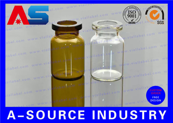 Mini Glass Bottles 5ml , Wholesale Small Glass Vials for Laboratory Applications