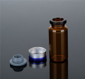 Αιθέρια έλαια Μικρά γυάλινα φιαλίδια 8ml, κεχριμπαρένιο γυάλινο φιαλίδιο με καουτσούκ και χρυσό καπάκι