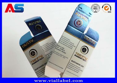 40*40*70mm φαρμακευτικής συσκευασίας κιβωτίων μικρή χαπιών μεταλλική εκτύπωση φύλλων αλουμινίου κιβωτίων χρυσή για τα εκχύσιμα στεροειδή