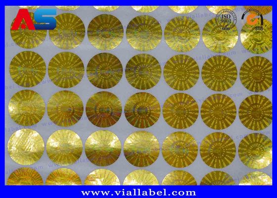 Ετικέτες για το VOID Round Pharma Holographic Adhesive Ετικέτες για την καταπολέμηση ψεύτικων τρισδιάστατων ολογράφων