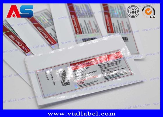 Το πλαστικό 2ml αποστειρωμένο μπουκάλι πεπτιδίων εγχύσεων της PET ονομάζει αδιάβροχο Eco τις φιλικές μικρές ετικέτες μπουκαλιών