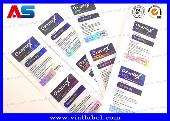 Ολογραφικό λέιζερ 15ml γυάλινα φιαλίδια σταγονίδια κουτιά και ετικέτες μικρά κουτιά συσκευασίας για φιαλίδια bodybuilding