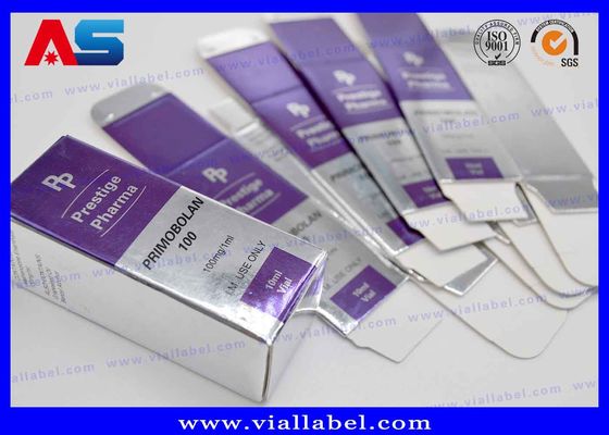 Κουτιά για φιαλίδια 10 ml Για φαρμακευτικά φιαλίδια γυαλιού Ανδρισμού Εκτύπωση 10 ml Κουτιά για ετικέτες