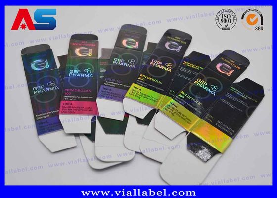 Κουτιά για φιαλίδια 10 ml Για φαρμακευτικά φιαλίδια γυαλιού Ανδρισμού Εκτύπωση 10 ml Κουτιά για ετικέτες