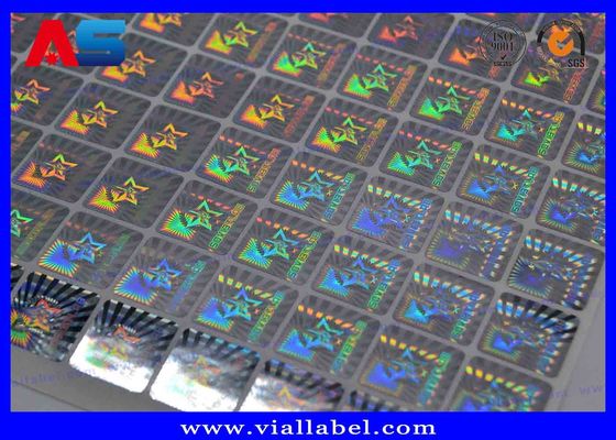 Ασφαλής QR Κώδικας Σειριακός αριθμός 3D Ολογραφικά αυτοκόλλητα Ολογράφη αυτοκόλλητο ασφαλείας
