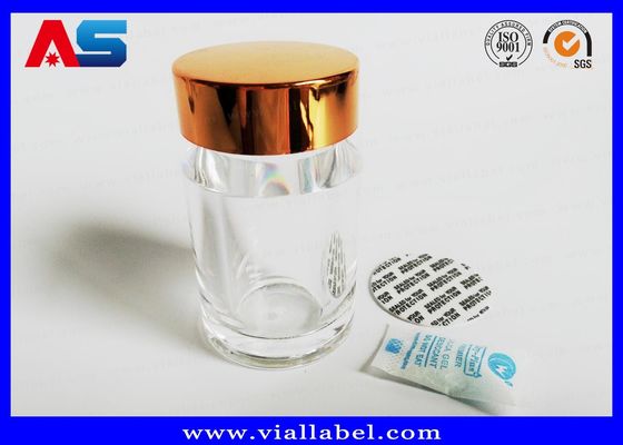 50 ml πλαστικά μπουκάλια για δισκία Φαρμακευτικά μεγάλα μπουκάλια για χάπια διαφανή μπουκάλια για χάπια