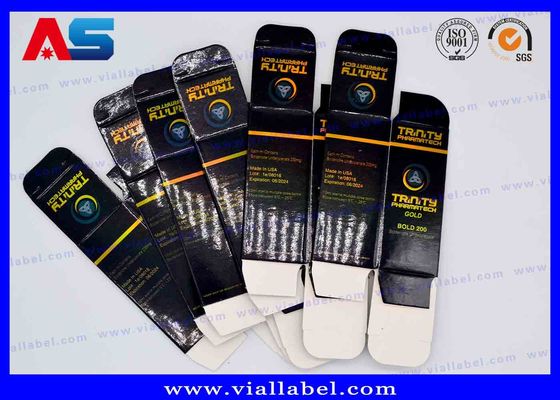 Αντι- πλαστογραφία Πεπτίδιο Συσκευή 2 ml Φιαλίδια Κουτιά Enanthate πετρελαίου συσκευασία φιαλίδων