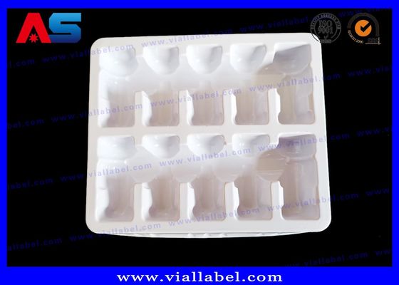 Φαρμακείο Λευκό 60C PVC Blister Τραπέζι 10 2 ml Φιαλίδια φαρμακείο συσκευασία με φουσκάλες