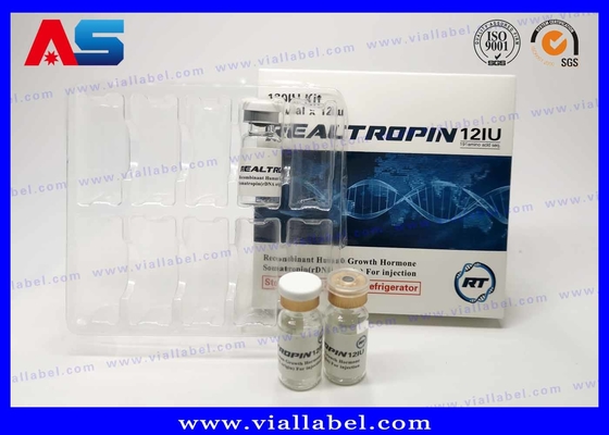 Ελαιά Αμπούλες 1ml πλαστική φουσκάλες συσκευασία PVC / PET υλικό λευκό χρώμα προσαρμοσμένο πλαστικό δίσκο