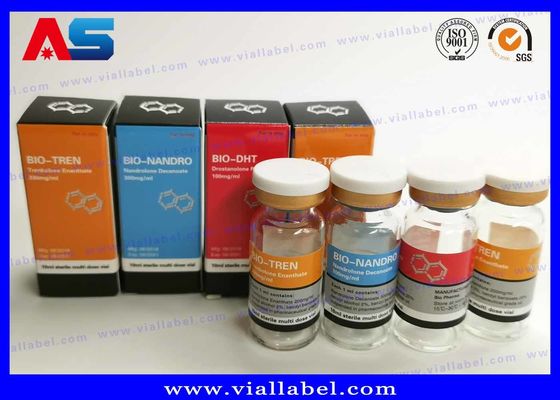 Κουρδιστισμός Cypionate Φαρμακευτικές ετικέτες 25x60mm ISO πιστοποιημένο για φιαλίδια 10ml