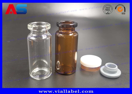 Διαφανή μπουκάλια 10 ml Μικρά γυάλινα φιαλίδια 24 mm πλάτος 45 mm ύψος Χρήση για BIO Test 2 ml γυάλινα φιαλίδια
