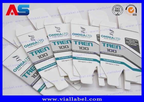 250g Πεπτίδια σε σκόνη 10ml Φιαλίδια Κουτιά Τυπωμένα με ειδική χρήση Αδιάβροχα φαρμακευτικά συσκευαστικά