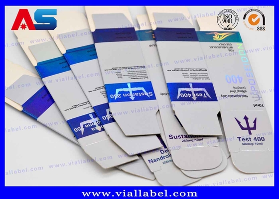 Κιβώτια Muscle Growth Hexahydrobenzylcarbonate, προφορικό κιβώτιο φιαλιδίων εκτύπωσης 10ml ολογραμμάτων χαπιών χαρτονιού μπουκαλιών ιατρικής